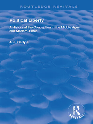cover image of Political Liberty